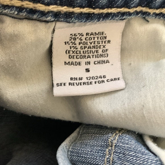 Beach Denim shorts Sz:S - Picture 4 of 7